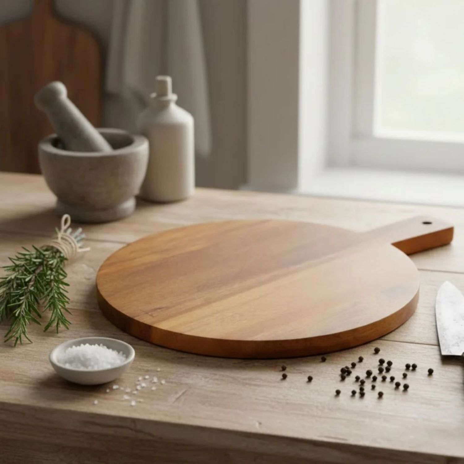 Tabla Pizza Madera Acacia 43 Cms Simple Cook image number 2.0